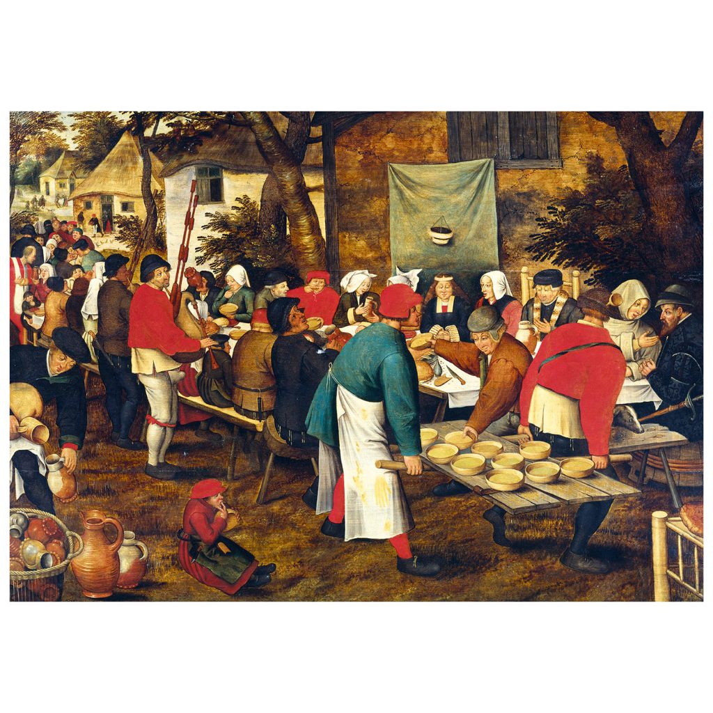 Banchetto Nuziale Di Bruegel Da 2000 Pz Grafika