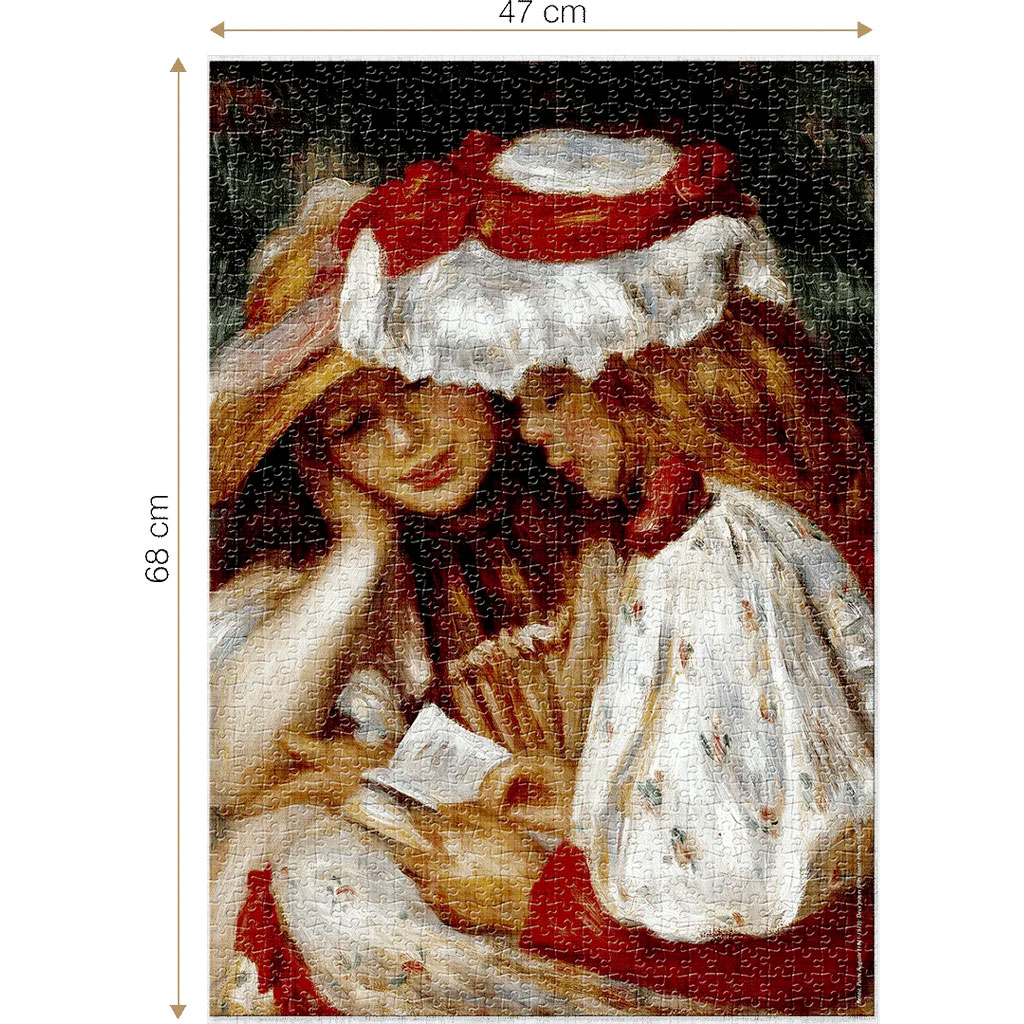 Due Ragazze Che Leggono Puzzle 1000 Pezzi Renoir