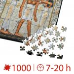 Il Faraone Egiziano Tolomeo Viii Incoronazione Al Tempio Di Horus – Puzzle 1000 Pezzi Marcadtoys