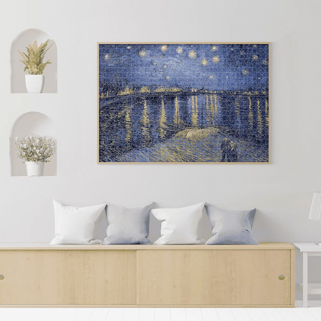 Puzzle Notte Stellata Sul Rodano Dtoys