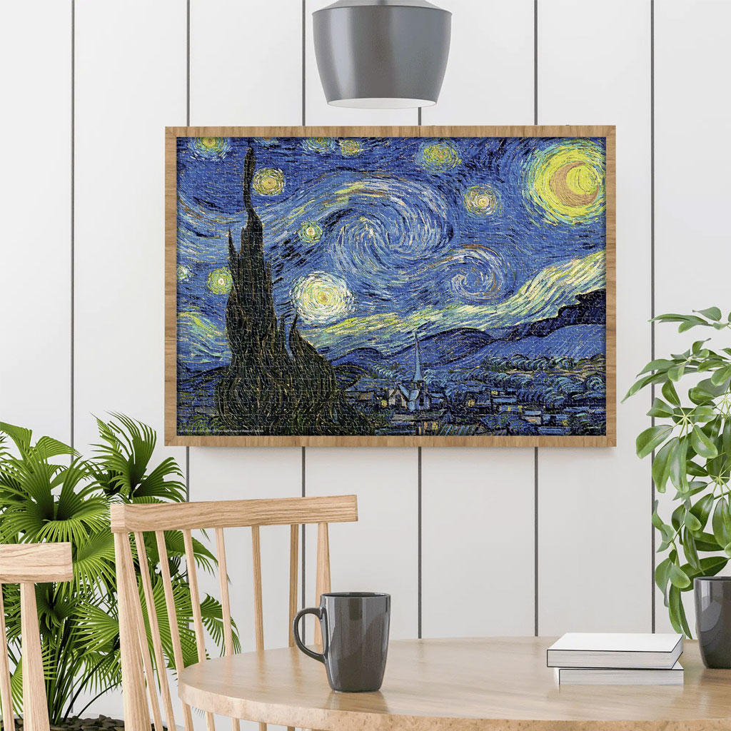 Puzzle Notte Stellata Van Gogh 1000 Pezzi Dtoys