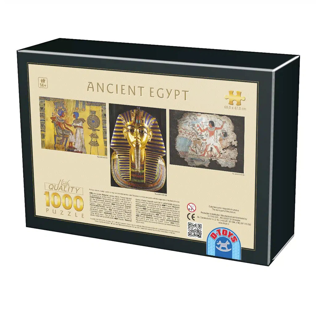 Tutankhamon Puzzle Scatola