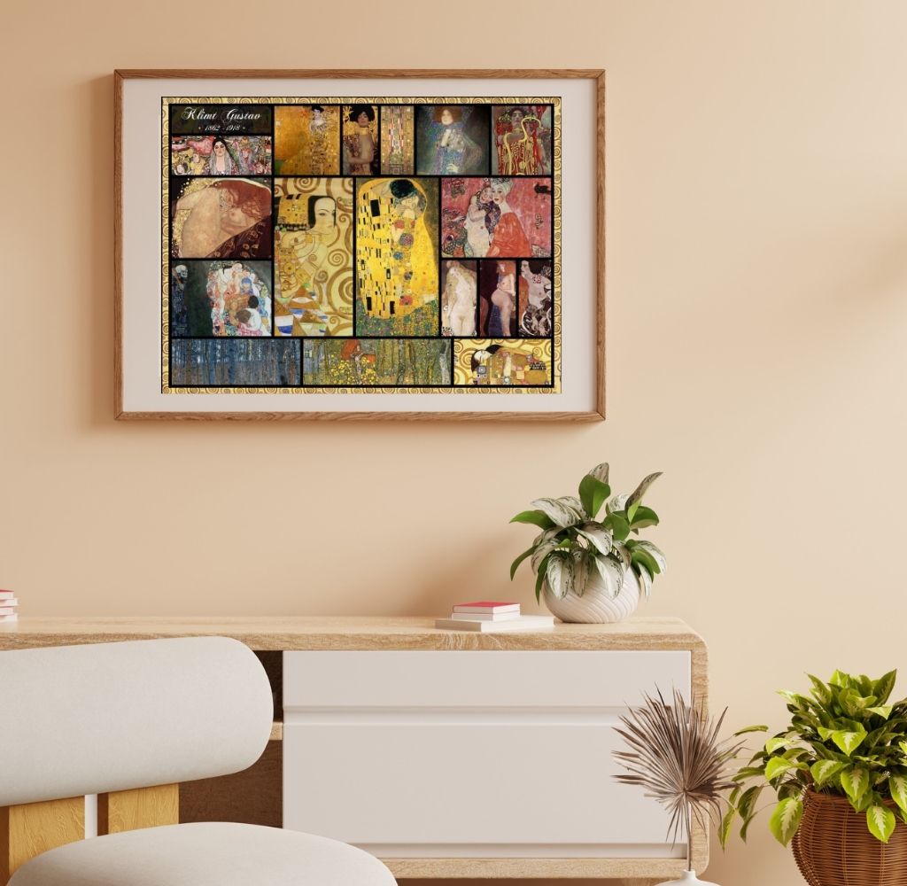 Art Collection Puzzle Klimt 2000 Pezzi