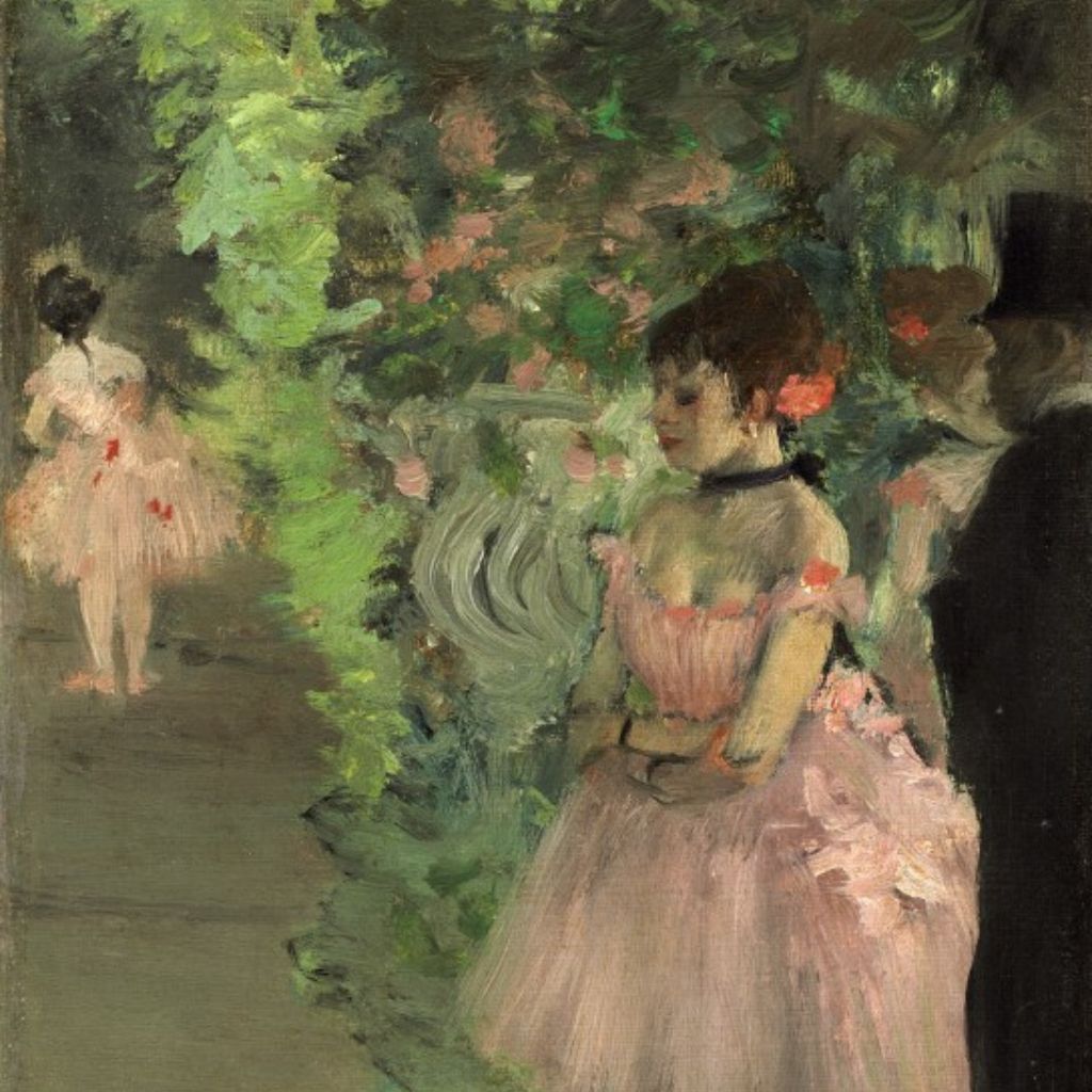 Ballerine In Rosa Dietro Le Quinte Degas Puzzle 2000 Puzzle