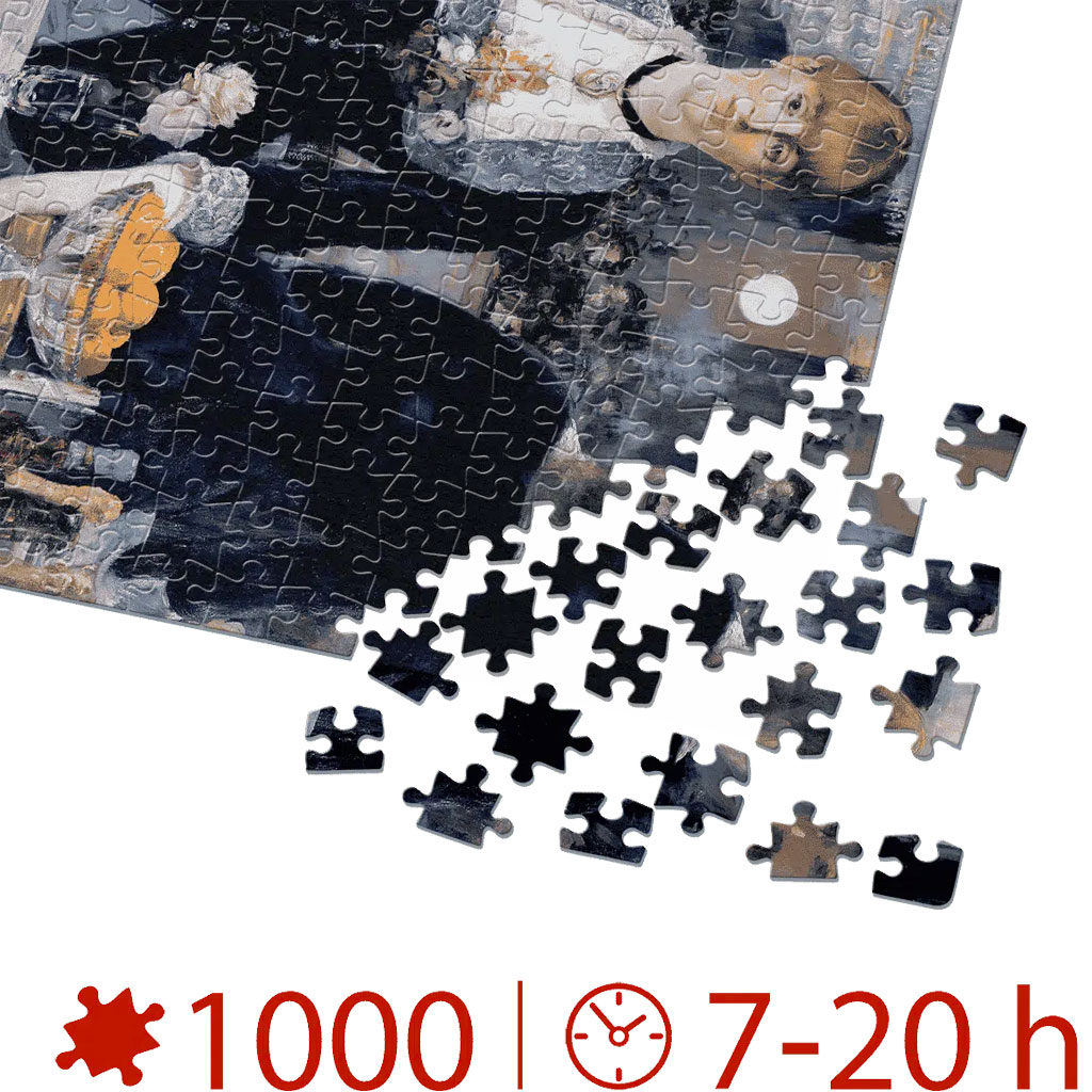 Bar Delle Folies Bergère Puzzle Arte