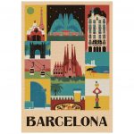 Clementoni Barcelona Puzzle 1000 Pcs Style In The City