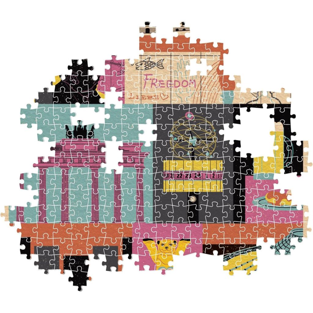 Clementoni Berlin Puzzle 1000 Pz Collezione Style In The City