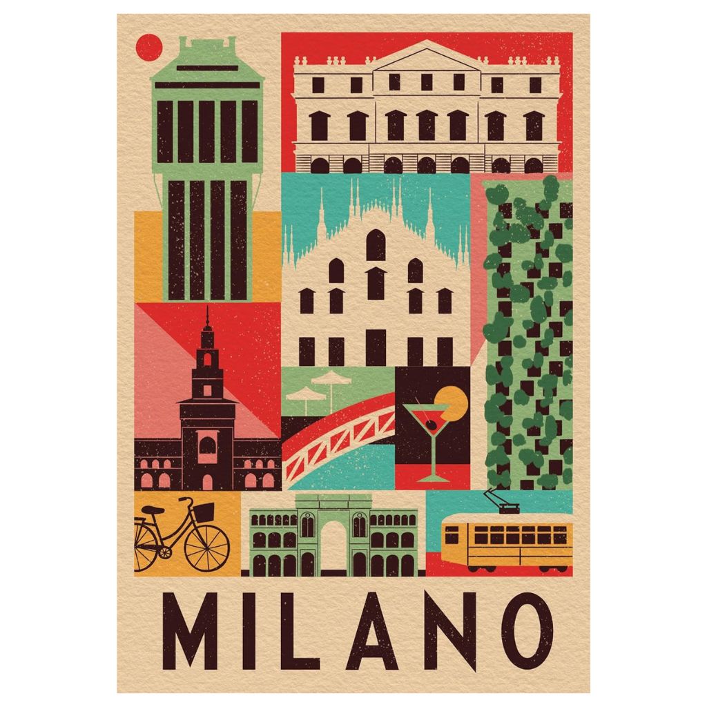 Clementoni Milano Puzzle 1000 Pezzi Style In The City