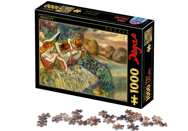 Degas Puzzle Le 4 Ballerine