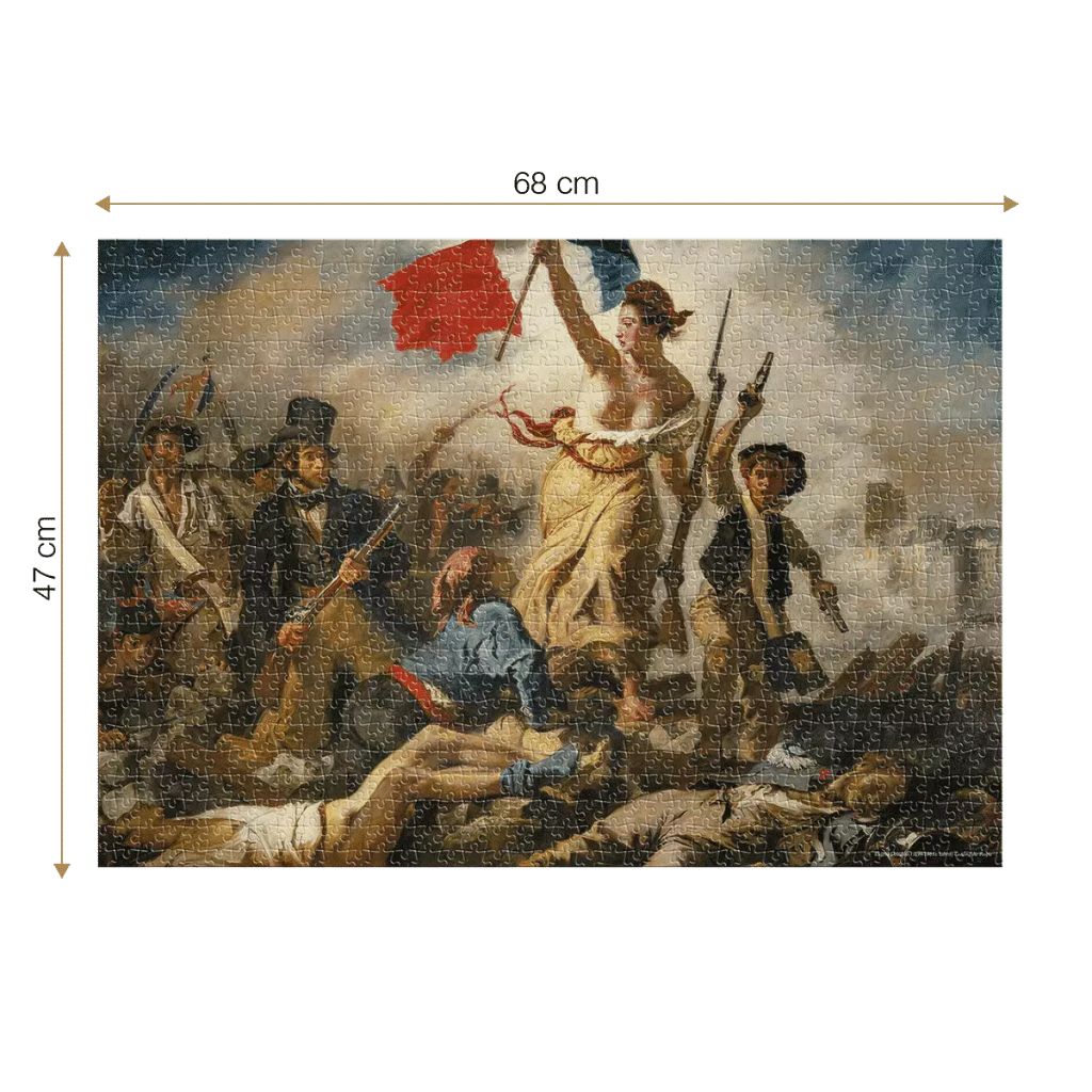 Delacroix La Libertà Che Guida Il Popolo Puzzle