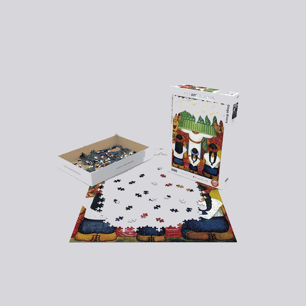 Diego Rivera Puzzle Flower Festival