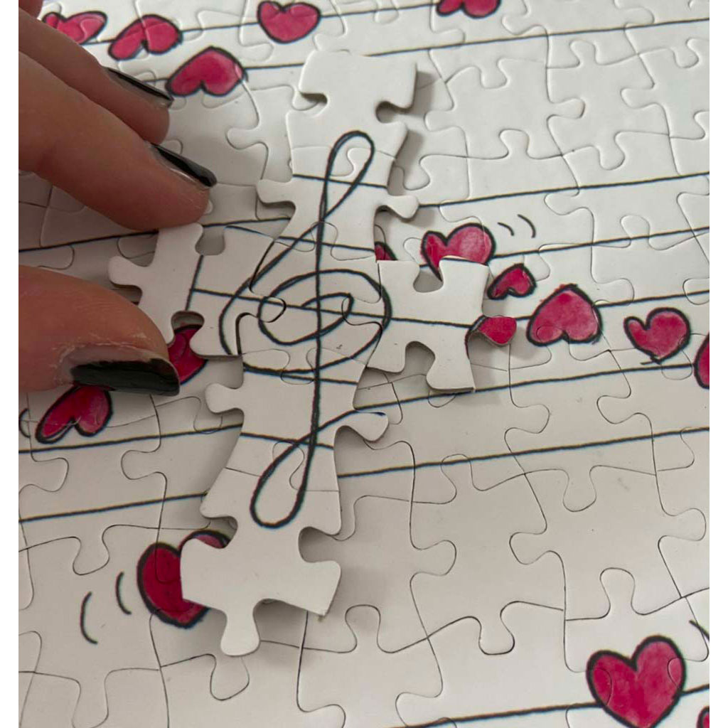 Ants Vector Puzzle Hearts 540 Piece Detail