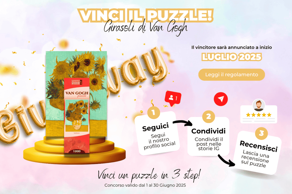 Giveaway Puzzle Arte