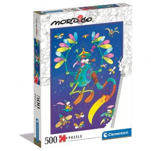 Guillermo Mordillo Puzzle The Journey 500 Pezzi Clementoni