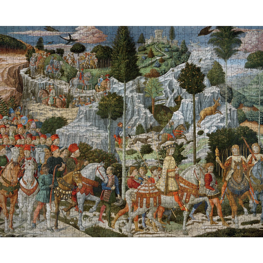 Il Viaggio Dei Magi Puzzle Arte Benozzo