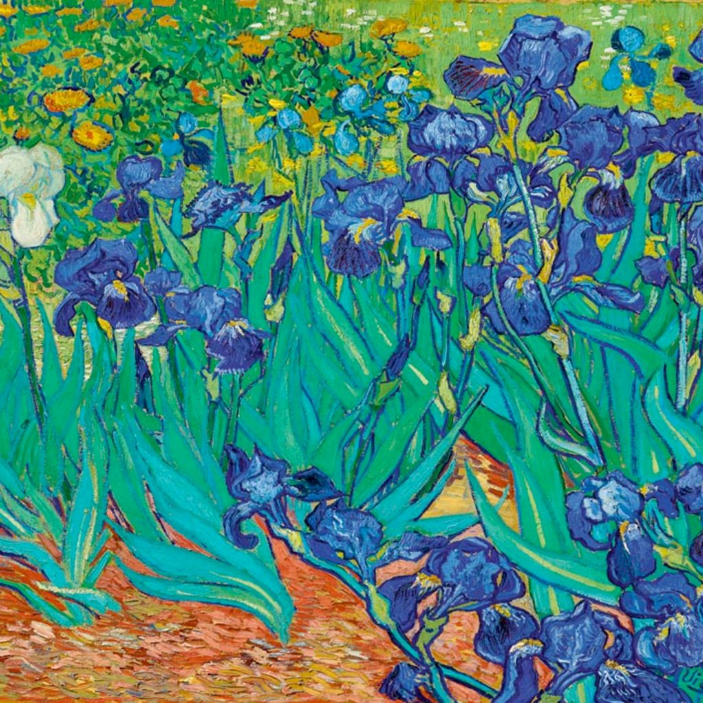 Iris Van Gogh Puzzle