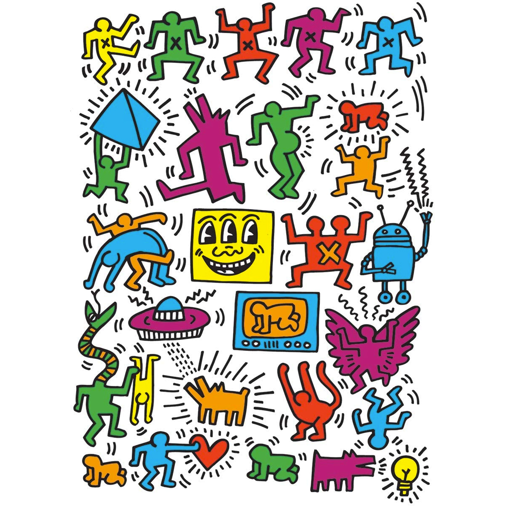 Keith Haring Puzzle Art