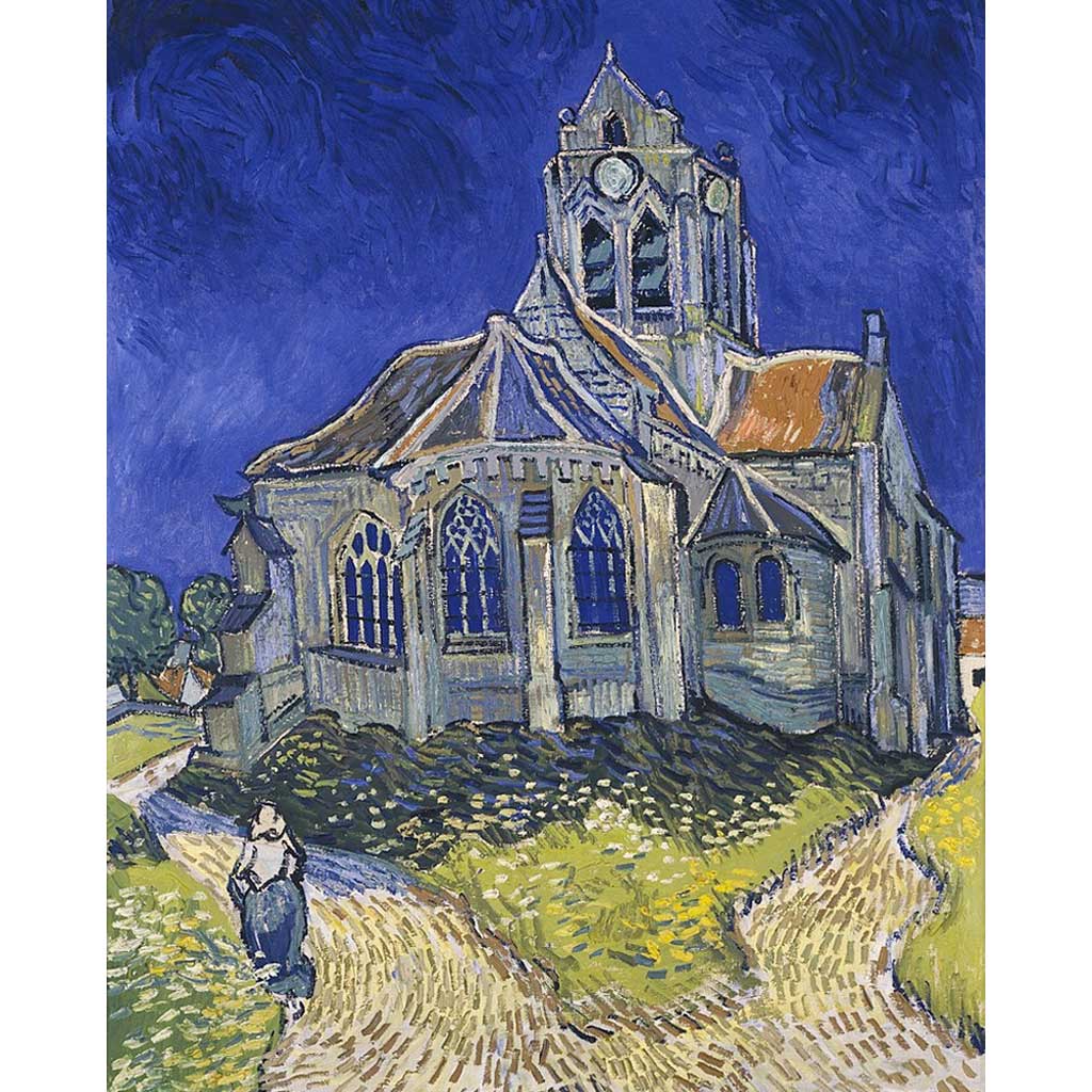 La Chiesa Di Auvers Van Gogh Puzzle 1000 Pezzi Immagine Arte