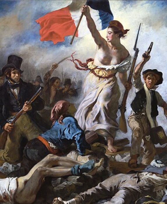 La Libertà Che Giuda Il Popolo Dettaglio