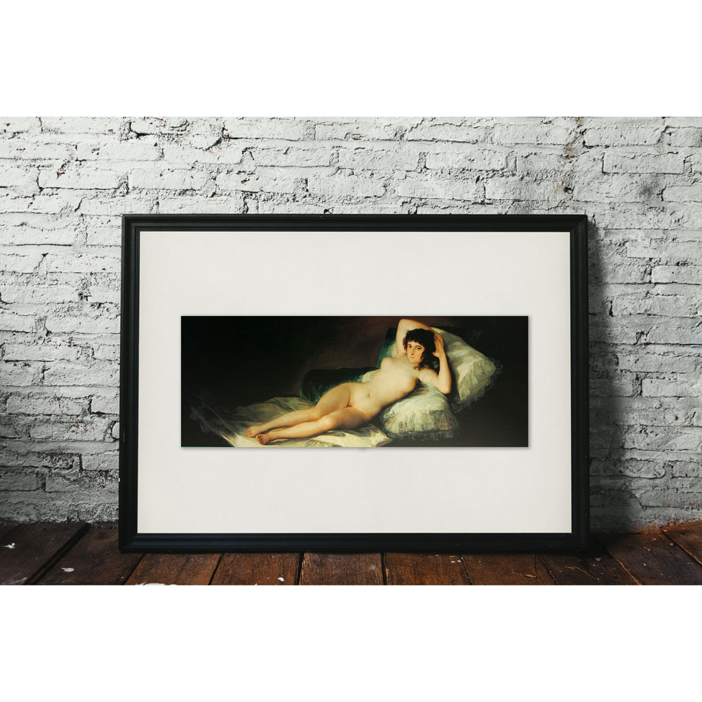 La Maya Desnuda Goya Puzzle Con Cornice