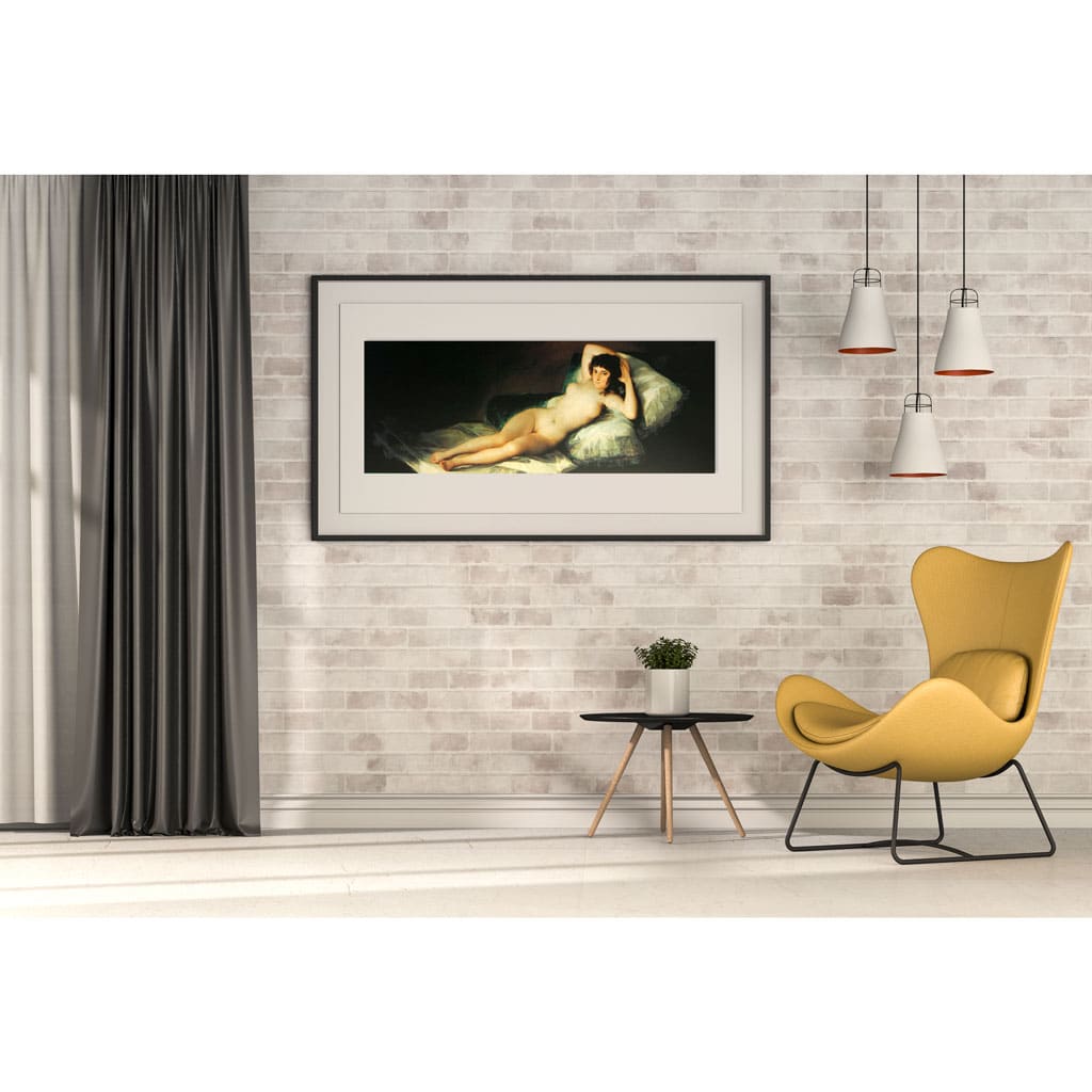 La Maya Desnuda Goya Puzzle Quadro Arte