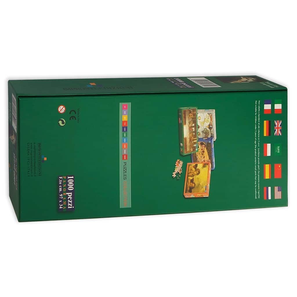 La Maya Desnuda Goya Puzzle Scatola Retro