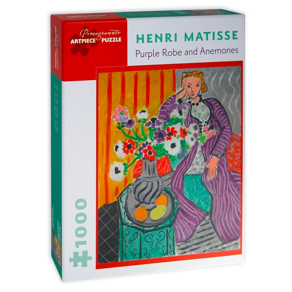 Matisse Purple Robe And Anemomes Puzzle 1000 Pezzi
