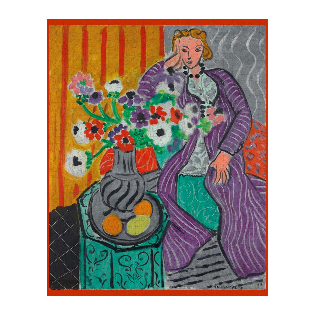 Matisse Purple Robe Puzzle Arte