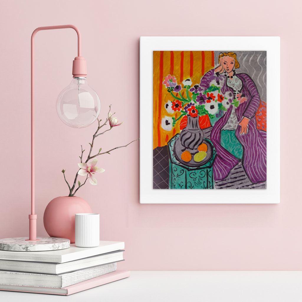 Matisse Purple Robe Quadro Pezzi 1000