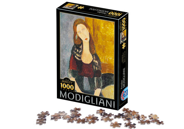 Modigliani Ritratto Puzzle Arte