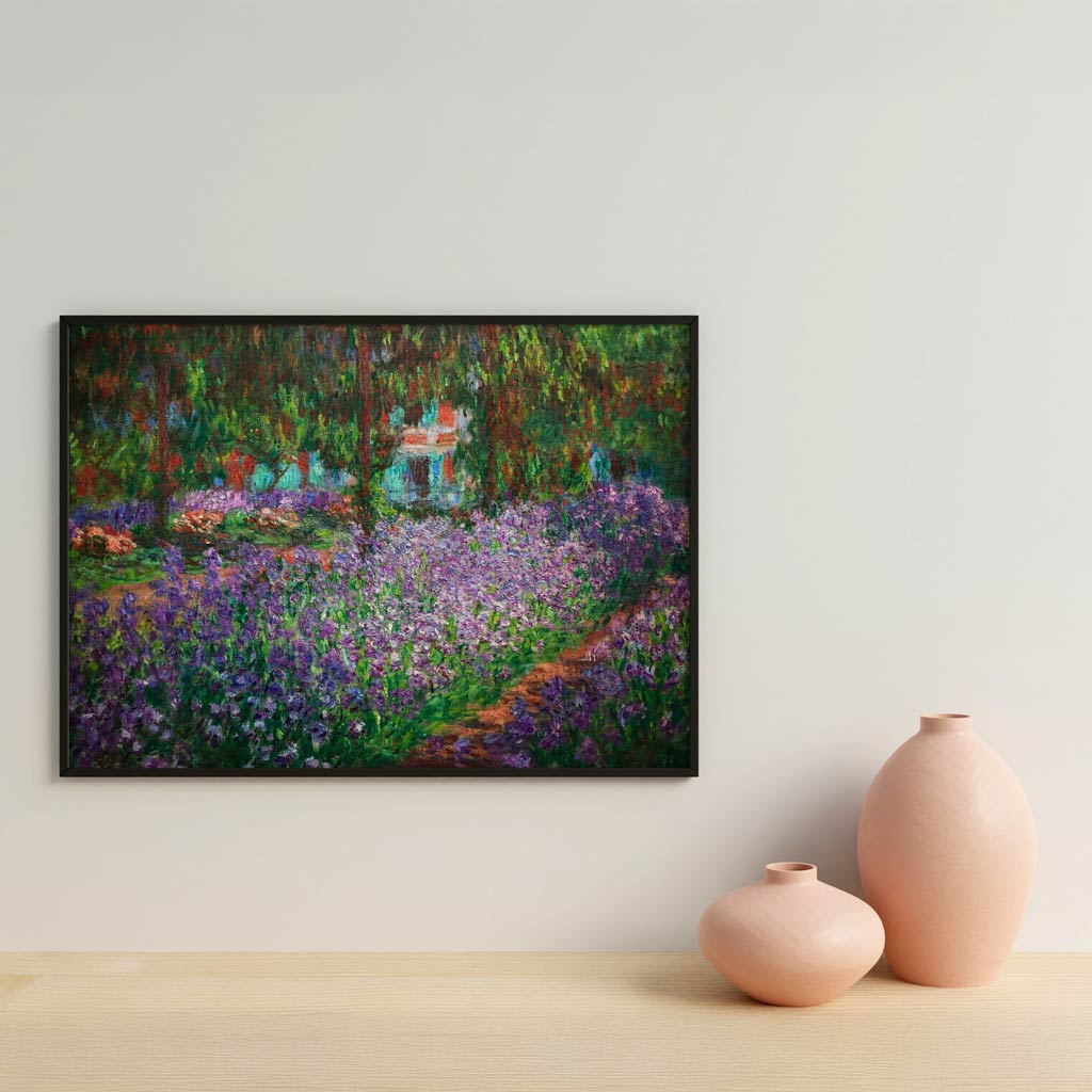 Monet Iris Nel Giardino 4
