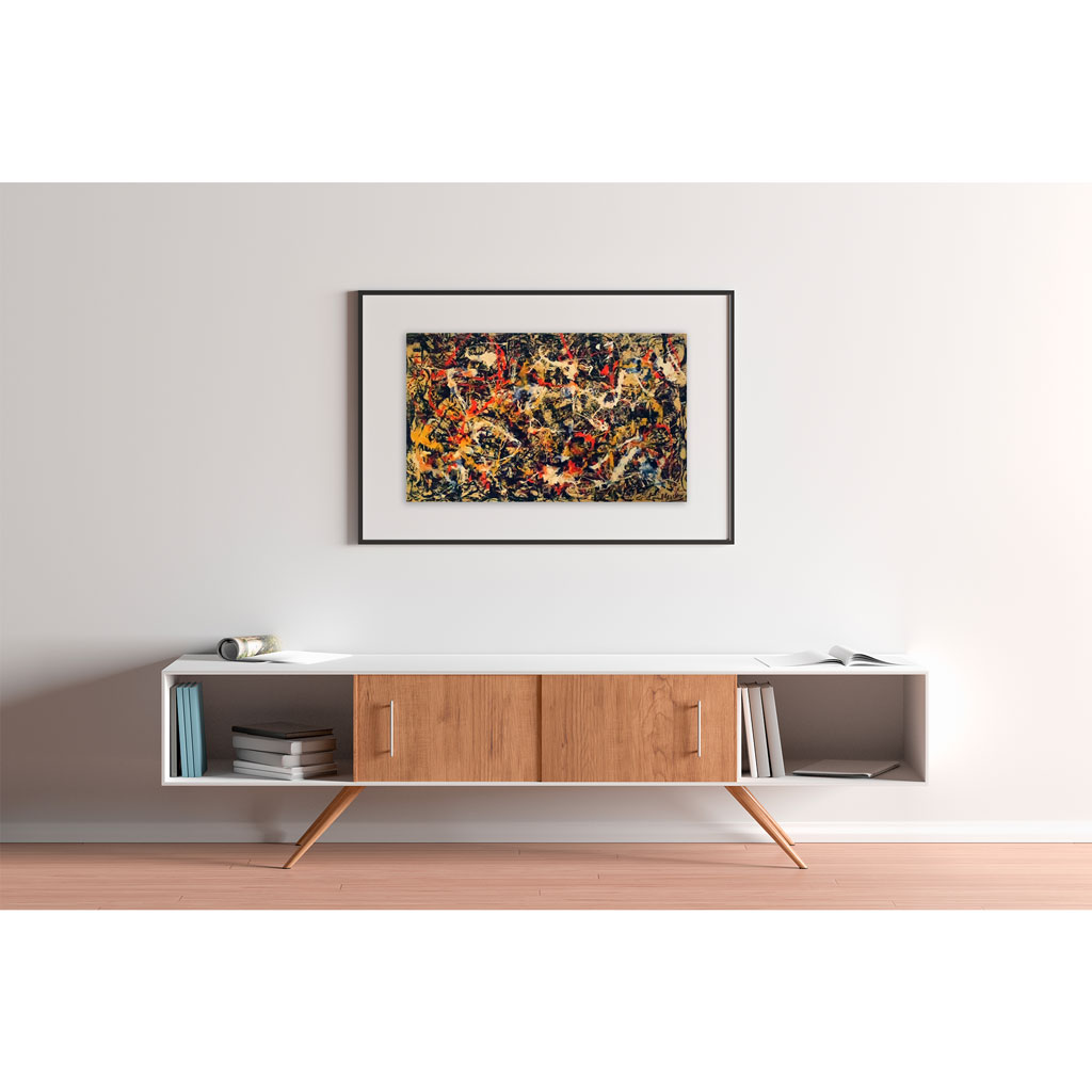 Pollock Convergence Quadro Arte Puzzle 1000 Pezzi