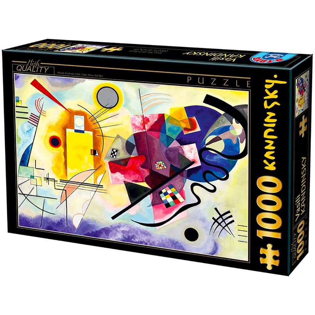 Puzzle 1000 Pezzi Kandinsky Giallo Rosso Blue