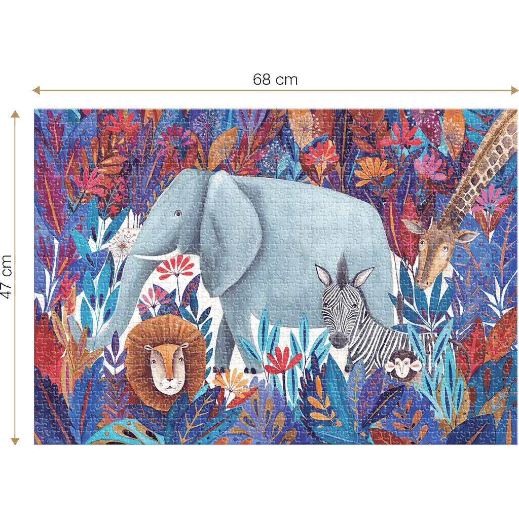 Puzzle Animali Esotici