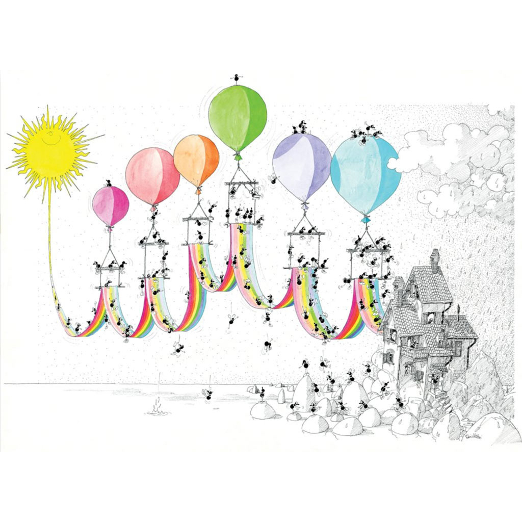 Puzzle Arcobaleno Le Formiche Di Fabio Vettori 1080 Pz