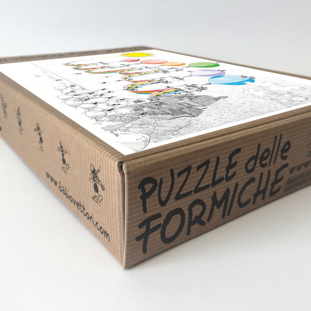 Puzzle Arcobaleno Le Formiche Di Fabio Vettori 1080 Pz Scatola