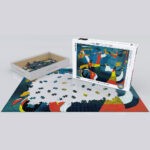 Puzzle Art Miro Hirondelle Amour
