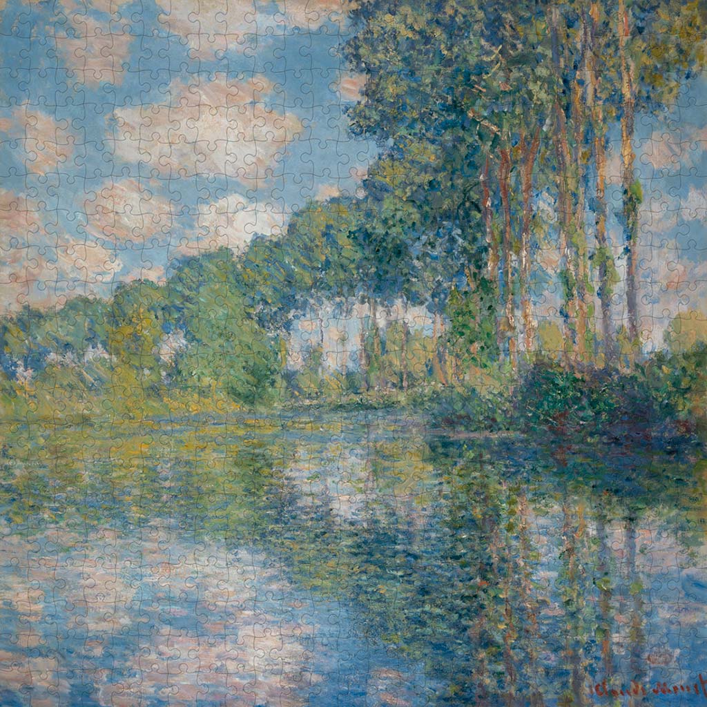 Puzzle Arte Monet Pioppi