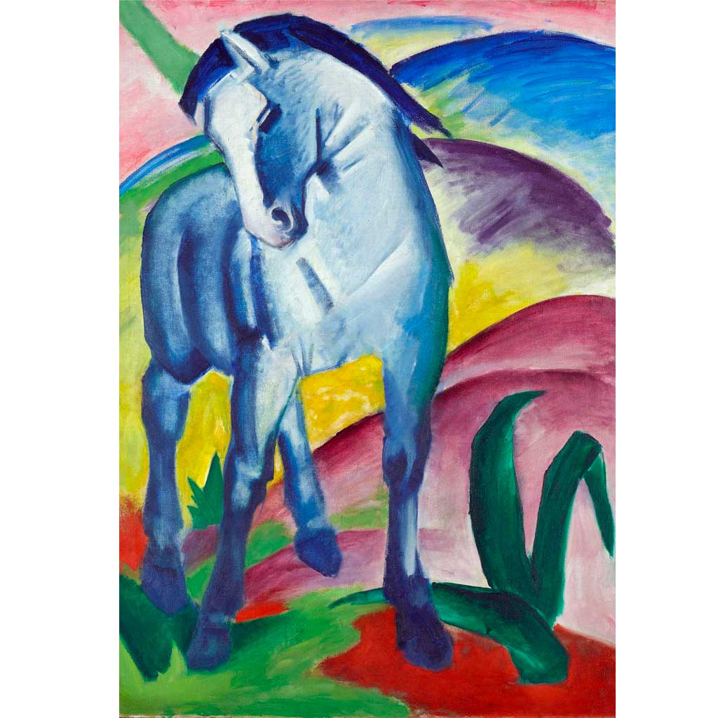 Puzzle Cavallo Blue Franz Mark Immagine Puzzle Arte