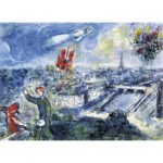Puzzle Chagall Vue De Paris