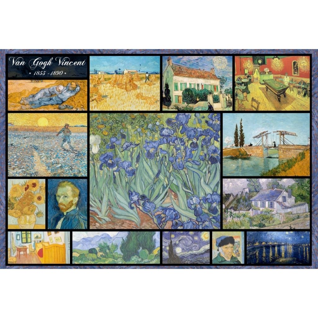 Van Gogh Collage Puzzle