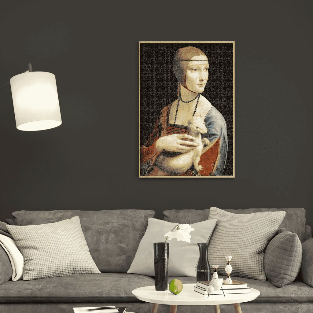 Puzzle Dama Con L'ermellino Da Vinci