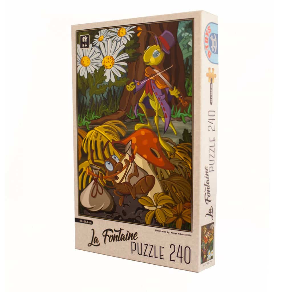 Puzzle Favole La Cicala E La Formica