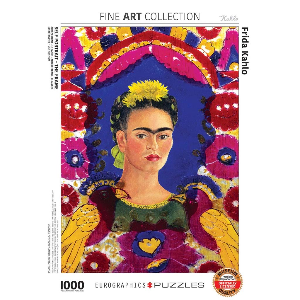 Frida Kahlo Self-Portrait Puzzle