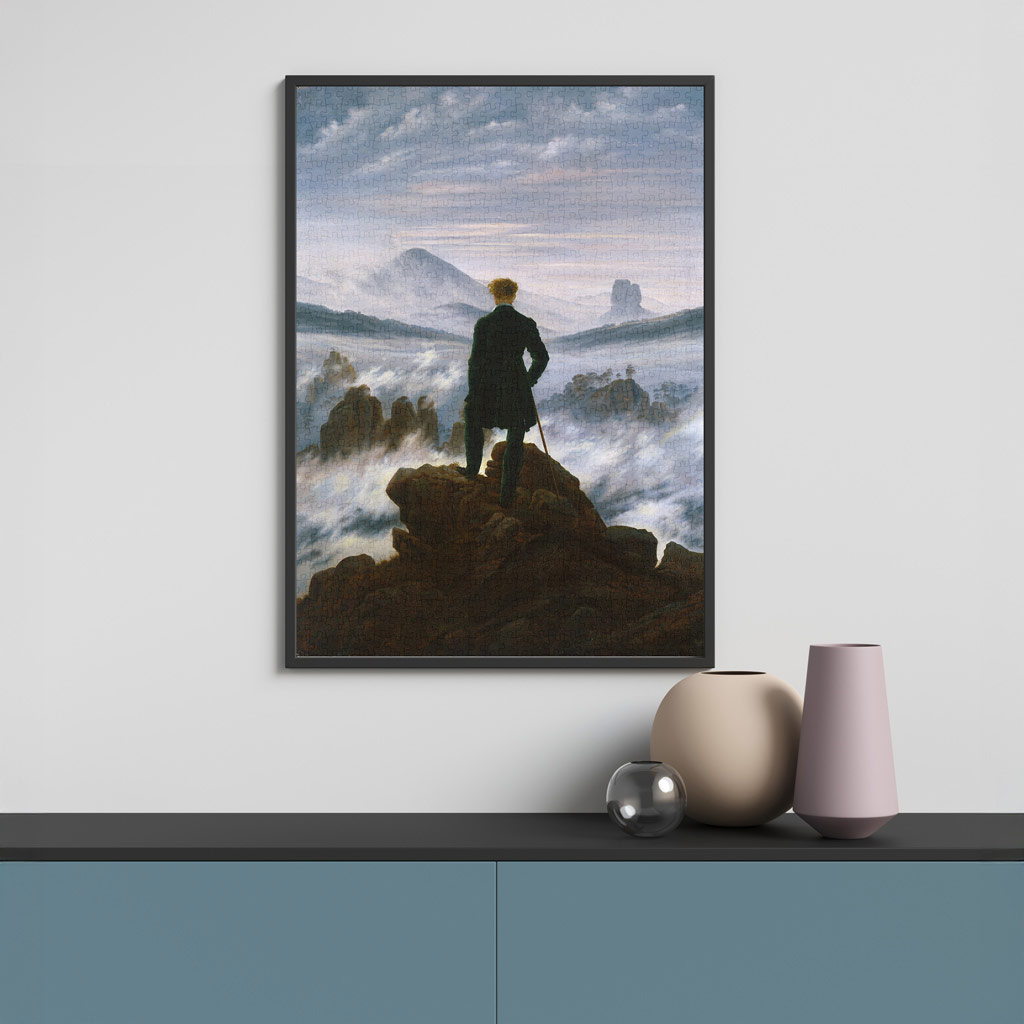 Puzzle Friedrich Viandante Su Mare Di Nebbia 4