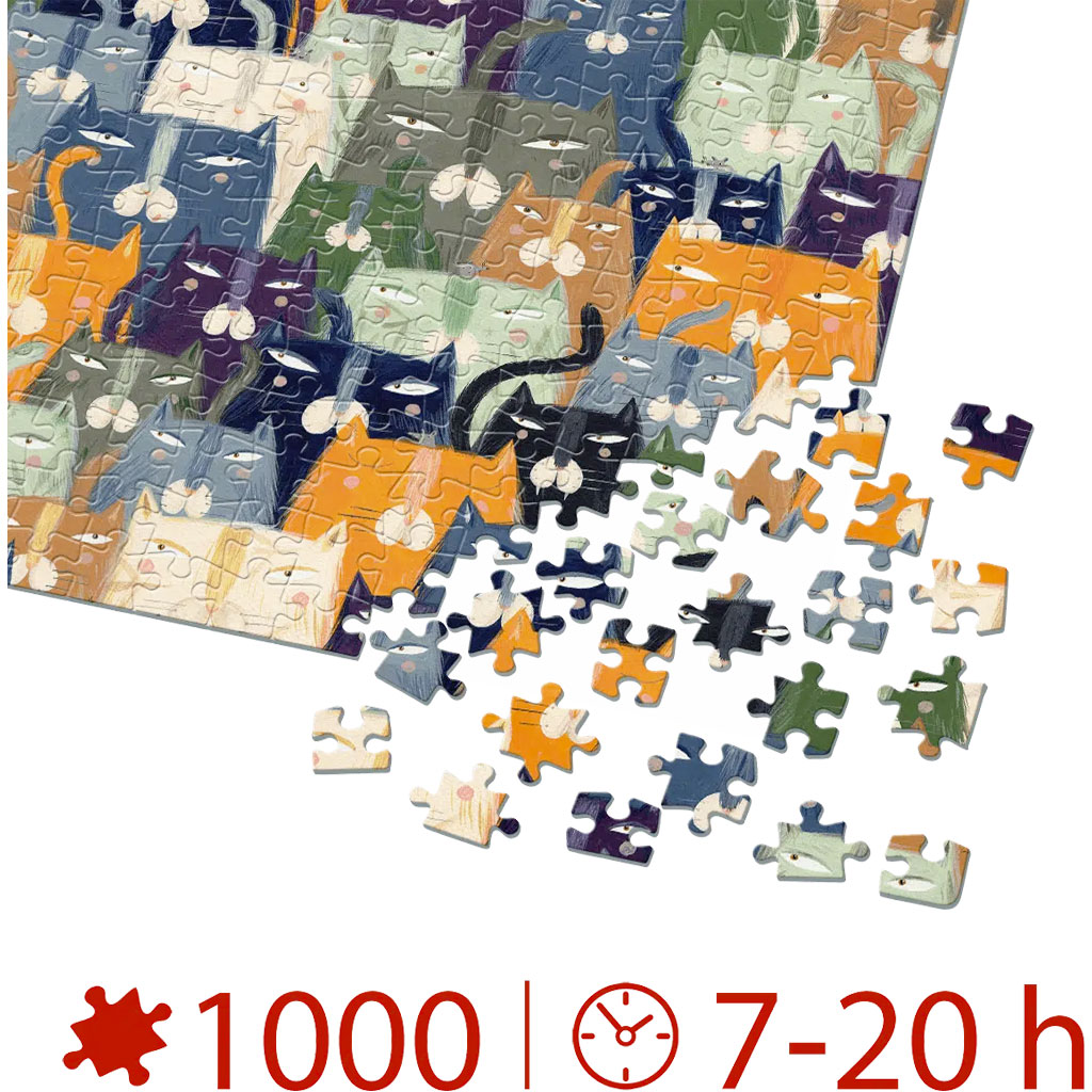 Puzzle Gatti Per Adulti