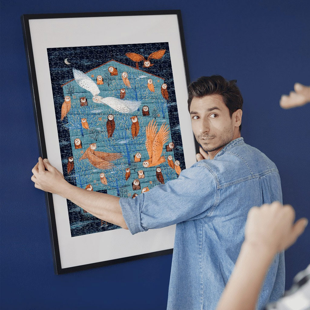 Puzzle Gufo Per Adulti Kurti