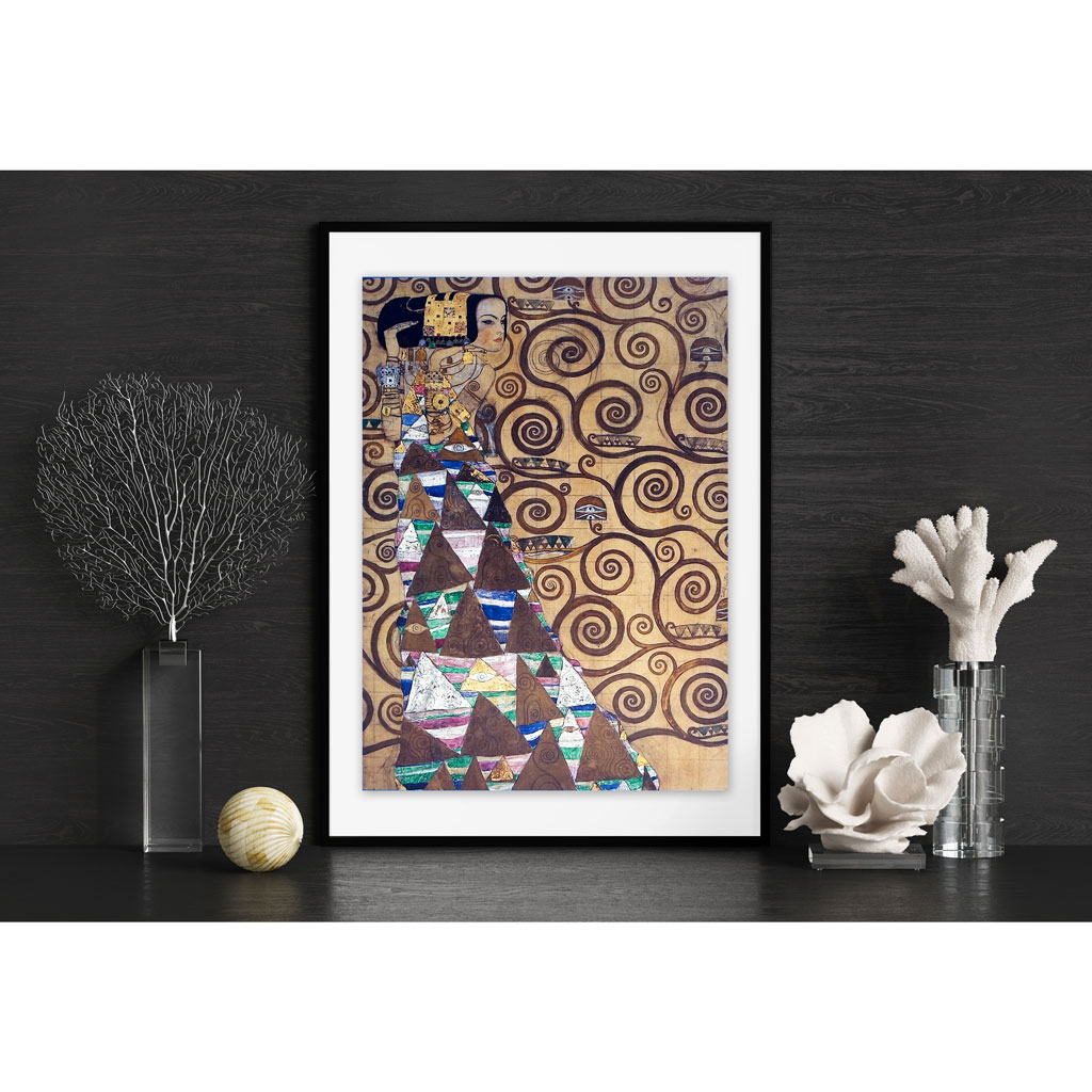Puzzle Klimt L Attesa Cornice