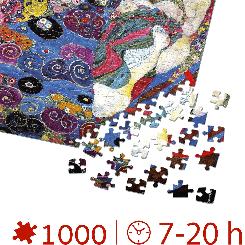 Puzzle Klimt La Vergine 1000 Pz