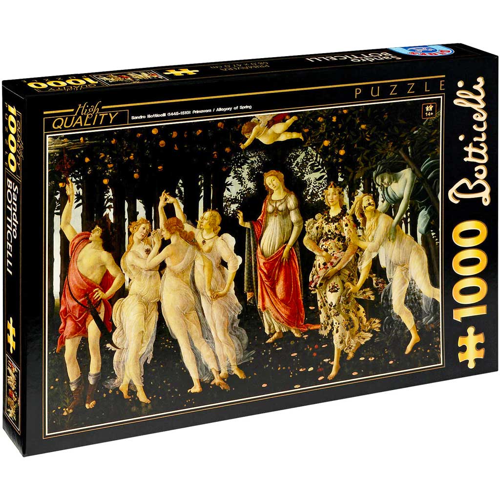 Puzzle La Primavera Botticelli Dtoys